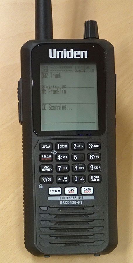 Uniden Scanner